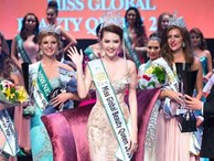 Lặng lẽ đi thi, đại diện Việt Nam - Ngọc Duyên bất ngờ đăng quang Miss Global Beauty Queen 2016
